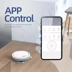 Aspirador Robô Inteligente Sem Fio, Multifuncional, Super Silencioso, Esfregando a Vácuo, Umidificador, Uso Doméstico, Novo - comprar online