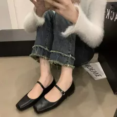 Sapatilhas de bailarina rasas para mulheres, sapatilhas femininas, sapatilhas casuais, sapatos Lolita, sapatilhas ao ar livre, moda primavera, 2021 - loja online