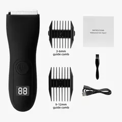 Imagem do Mens Body Hair Trimmer para homens Bolas Mulheres Lady Shaver Depilação Bikini Trimmer Virilha Body Shaver Groomer Arm Beard Razor