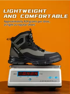 Sapatos de segurança leves impermeáveis masculinos, sapatilha à prova de perfurações, sapato de aço, botas indestrutíveis
