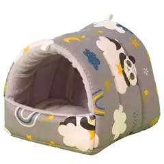 Furões Inverno Cama Dormir Casa Escondida Ouriços Gaiola Decoração Habitat 090C - loja online