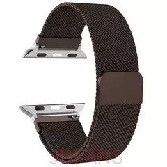 Pulseira Milanese para Apple Watch, Banda Respirável de Metal para iWatch, Homens e Mulheres, 9, 8, 7, 41mm, 45mm, Ultra 2, 49mm, 6543SE, 44mm, 40 milímetros, 42 milímetros - Wolf Magazine