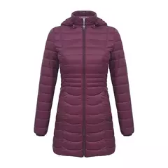 Santelon mulheres longo parka quente para as mulheres ultraleve casaco casaco acolchoado puffer com capuz destacável roupas outwear leve - comprar online