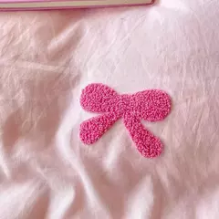Cute Pink Bows Embroidery Duvet Cover Set, Conjuntos de cama 3D Confortável Rainha Consolador, capas macias para meninas, crianças, adolescentes - loja online