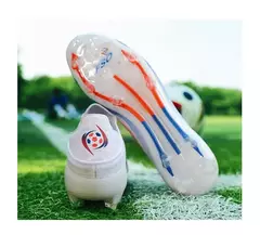 Imagem do Sapatilhas de futebol antiderrapantes unissex, bota de futebol profissional, sapatilha leve confortável, ao ar livre, campo, profissional, original, TF, FG, homens, campo, original