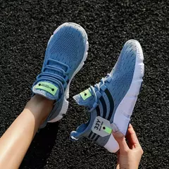 Homens tênis casuais verão respirável sapatos esportivos leve malha ao ar livre tênis de corrida atlético jogging tenis sapatos caminhada