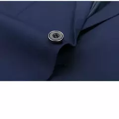 Monocromático Terno de escritório formal, vestido de casamento do noivo, blazer de marca high-end, calças colete, S-6XL, conjunto de 3 peças, vestido de festa - Wolf Magazine