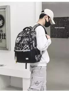 Sacos escolares adolescentes, Mochila de estudantes do ensino médio, Mochila de viagem ao ar livre, Mochila Laptop Estudante Grande, Adolescente Bookbag