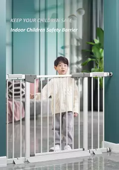 Portão de segurança do bebê para escadas varanda grade para bebês protetor de porta barreira de segurança infantil cerca de porta de cachorro crianças rolha de porta - loja online