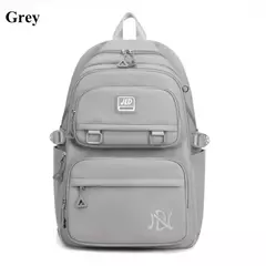 Mochila de Nylon Impermeável para Estudantes, Bolsa de Ombro Dupla, Grande Capacidade, Casual, Viagem, Universidade, Moda - Wolf Magazine