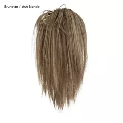 Elegante premium sintético curto reto extensões de rabo de cavalo garra clipe no pedaço de cabelo para mulheres adicionar volume e estilo ao seu cabelo na internet