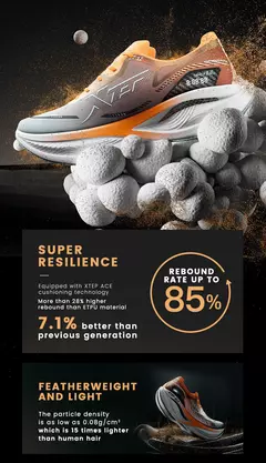 Xtep 160x 3.0 pro homens tênis de corrida placa carbono profissional maratona pb rebote amortecimento tênis esportivos masculino 978119110115 - loja online