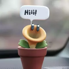 Super mario maravilha flor ornamento diy decoração do bolo jogo casa anime figura modelo interior do carro desktop mensagem boneca brinquedos presentes - Wolf Magazine