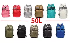 Mochila de Nylon impermeável, 30L, 50L, 1000D, mochilas ao ar livre, esportes táticos, camping, caminhadas, trekking, pesca, saco de caça - Wolf Magazine
