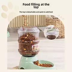 Imagem do Dispensador automático de água para animais de estimação, grande capacidade, tigela para cães, plástico de qualidade alimentar, fonte de água, atacado, suprimentos de rega para cães