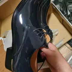 Sapato clássico de luxo masculino, Derby Gentleman, Honorável Sapatos Oxford, Vermelho, Branco, Vestido, Festa, 2023 - Wolf Magazine
