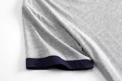 Imagem do Pijama de manga curta modal masculino, conjunto de roupas íntimas soltas, shorts, roupas para casa, plus size, verão, 2 peças