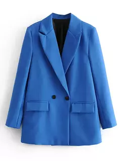 TRAF-Blazer feminino de escritório, preto, bege, cáqui, azul, verde, cinza, casaco de moda, blazers femininos, jaqueta, casacos, 2024 na internet
