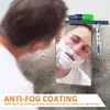 TAILI-Espelho Acrílico com Porta Navalha para Homens e Mulheres, Sucção de Parede, Maquilhagem, Portátil, Viagem, Casa de Banho, Duche