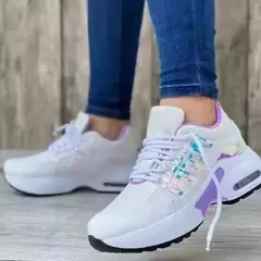 Tênis respiráveis para mulheres, Tênis de corrida, Tênis Esportivos, Tênis reflexivos para mulheres