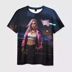 Camisola de manga curta com estampa Grand Theft Auto VI masculina e feminina, estilo casual, moda verão, Gta 6 quente, 3D, novo, 2022 - Wolf Magazine