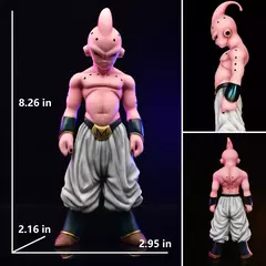 Dragon Ball Z Anime Figure, Majin Buu, Action Figures em PVC, Coleção Estátua, Modelo de Brinquedos, Presentes, 21cm - Wolf Magazine