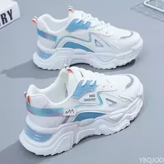 Sapatilhas de plataforma para mulheres, sapatilhas casuais para senhoras, sapatos baixos, verde, 2023 - Wolf Magazine