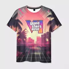 Camisola de manga curta com estampa Grand Theft Auto VI masculina e feminina, estilo casual, moda verão, Gta 6 quente, 3D, novo, 2022 - Wolf Magazine