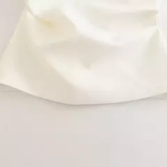 TRAF-Blusa sem mangas sem alças para mulheres, tops femininos, zíper traseiro, roupas de rua, tanque chique, moda verão, nova - Wolf Magazine