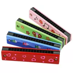 Harmônica De Madeira Para Crianças, Brinquedos De Instrumentos Musicais, Ajudas De Ensino De Música, Quebra-cabeça, Educação Infantil, Iniciantes Do Jardim De Infância, TMZ - Wolf Magazine