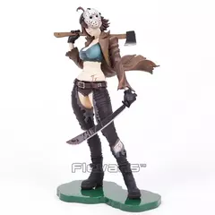 Personagens do filme de terror Chucky Michael Myers Bishoujo Série Estátua Figura Brinquedo