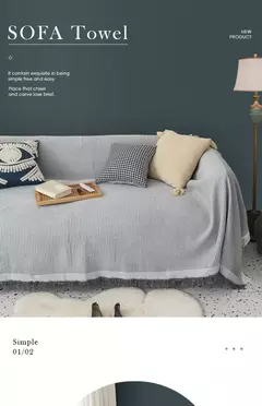 Estilo nórdico capa completa sofá cobertor universal ajuste com tudo incluído capa de sofá pano slipcover para decoração de casa - Wolf Magazine