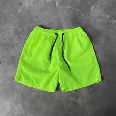 Calção esportivo masculino de seda no gelo, shorts de praia leves, respiráveis, cor doce, para surf, solto, tamanho extra grande, verão - loja online