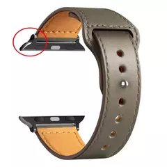 Imagem do Pulseira de couro para Apple Watch Band, Sport Loop Bracelet, Ultra 2, 49mm, 44mm, 40mm, 38mm, 42mm, iWatch Series 9, 8, 7, 3, 4, 5, 6, SE, 41 milímetros, 45 milímetros
