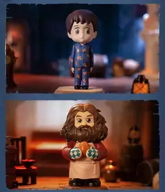 Pop mart harry potter pedra mágica romance anime figura de ação acho saco ornamento estatuetas decoração para casa bonecas de mesa modelo presente - Wolf Magazine