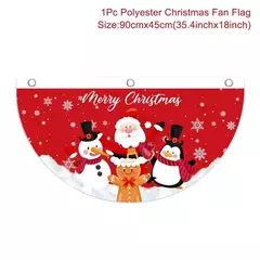 Decoração de Natal Bandeira Bandeira Pendurada Porta, Enfeites, Presentes de Natal, Decoração de Ano Novo, 2025, 2025