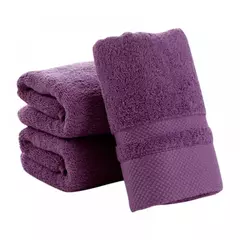 Toalha De Rosto De Terry De Algodão, Absorção De Água, Toalha De Mão Jacquard, Conjunto De Toalhas De Mão De Banho, Vermelho, Branco, Champanhe, Ouro, Azul - loja online