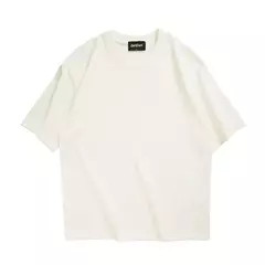 WAVLATII-Camisas de Verão Oversized para Homens e Mulheres, Camisetas Casuais Marrons, Streetwear Coreano, Unisex, Básico, Sólido, Jovem, Cool Tops
