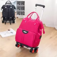 Saco De Viagem Trolley Impermeável, Saco De Bagagem De Roda Universal, Conveniente Saco De Embarque, Rolando Trolly Mala, Mochila, Bolsa na internet