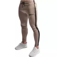 GEHT-Calça Skinny Casual Masculina, Moletom Corredores, Treino de Fitness, Calças Track, Moda Masculina, Marca Outono, Nova