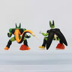 Imagem do 7 pçs/set Dragon Ball Z Cell Figura Célula Perfeita Primeira Forma Figuras de Ação Pvc Coleção Modelo Brinquedos Para Crianças Presentes Adultos