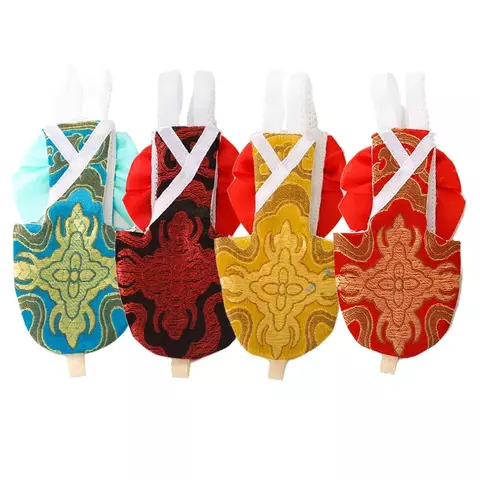 Fralda de pássaro tradicional bonita estilo chinês vintage calopsita roupas impressão vestir-se fraldas de papagaio de pássaro macio com arco