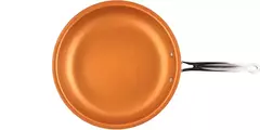 Imagem do Lmetjma frigideira antiaderente 20 24 28cm frigideira com revestimento de titânio cerâmica redonda cobre ovo pan cozinha panelas kc0459