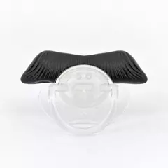 Chupeta ortodôntica de silicone do bebê, Chupeta engraçada do bigode do mamilo, Criança chupeta, Vermelho beijo lábios mordedor, Alimentação do bebê