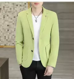 Alta qualidade blazer masculino multicolorido negócios casual elegante moda premium simples festa compras cavalheiro fino ajuste jaqueta - comprar online