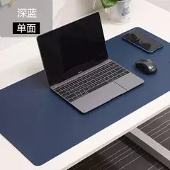 Mouse Pad de couro PU portátil, camurça branca, impermeável, antiderrapante, grande esteira de mesa de jogos, teclado de computador - loja online