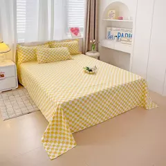 Lençóis de cama macios de alta qualidade, lençóis queen size, top de impressão, gêmeo, rainha, rei, lençóis planos, colcha - loja online