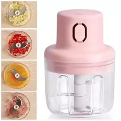 Mini helicóptero elétrico do alho, Moedor de carne, Máquina do Masher do alho, Resistente durável, Gengibre, Triturador de legumes - comprar online