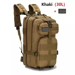 Mochila de Nylon impermeável, sacos ao ar livre, mochilas esportivas táticas, camping, caminhadas, trekking, pesca, caça, 30L, 50L, 1000D