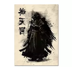 Japonês Samurai Canvas Pintura Wall Art, Cartazes e Impressões de Personagem, Decoração para Casa, Imagem para Sala, Quarto Estética - Wolf Magazine
